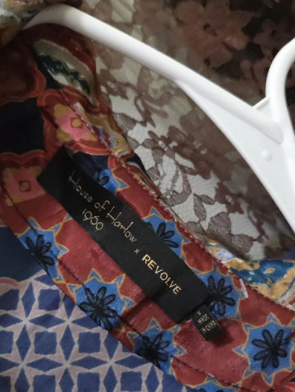 House of Harlow 1960 x REVOLVE Patchwork Satin Blazer